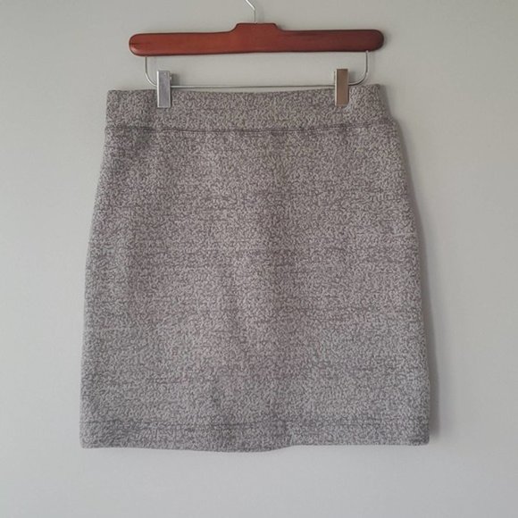 Woolrich Gray Fleece Pull On Mini Skirt Small - Picture 5 of 6